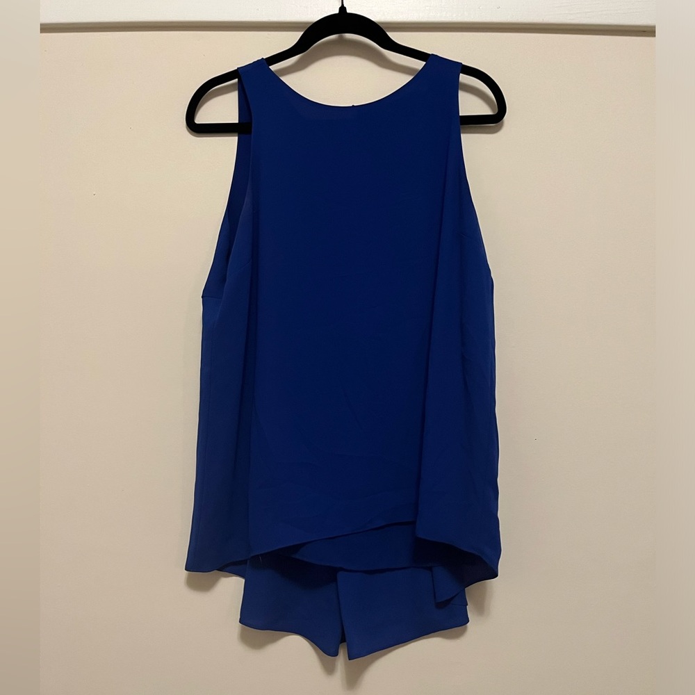 Vince Camuto Blue Sleeveless Top